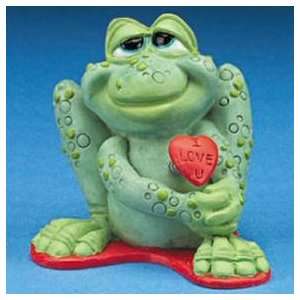  Sprogz   All Croaked Up Frog Figurine
