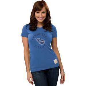  Tennessee Titans Blue Womens Retro Sport Encircled Too T 