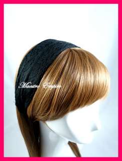   Lace Pattern Head Hair Band Headwrap Headband   Multi Colors  