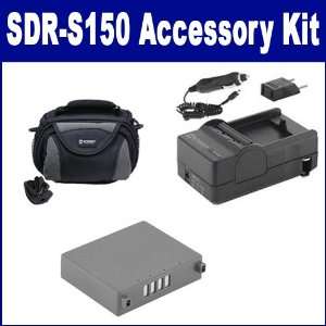 Panasonic SDR S150 Camcorder Accessory Kit includes: SDCGAS303 Battery 