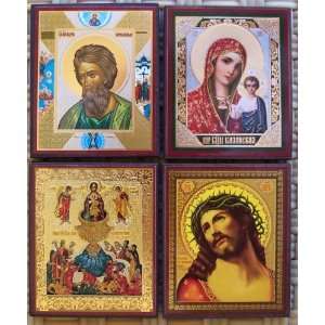  3 Mini Icons * Russian Orthodox Icon #i 16: Everything 
