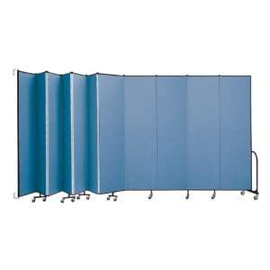  Screenflex 8 H Wall Mount Partition   11 Panels (20 2 L 