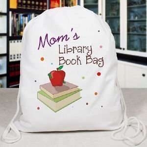  Personalized Library Book Sport Bag 