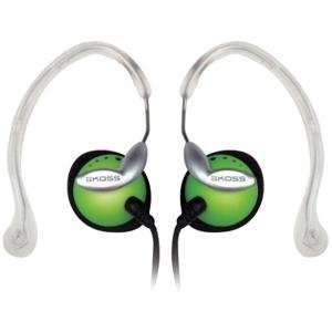   Sportclip Headphones (Green) (Headphones / Clip Style) Electronics