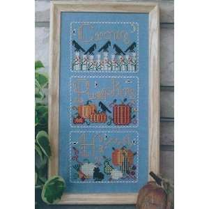  Crows And Pumpkins   Cross Stitch Pattern: Arts, Crafts 
