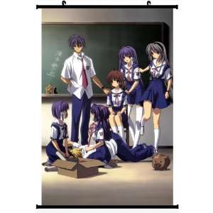  Clannad Anime Wall Scroll Poster (16*24) Support 