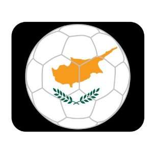  Cypriot Soccer Mouse Pad   Cyprus 