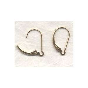  Gold Filled Euro lever Earwire, exchangeable loop Arts 