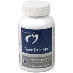   Health   Twice Daily Multi 60 vegetarian capsules Health & Personal