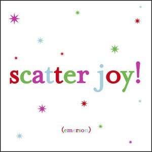  Scatter Joy! Holiday Card 10 Pk: Health & Personal Care