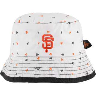 San Francisco Giants Infant White New Era Magical Bucket Hat  