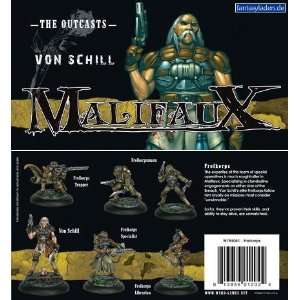  Freikorps Box Set Outcasts Malifaux Toys & Games