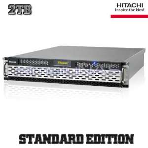   6TB (3 x 2TB) 8 bay 2U NAS Integrated with Hitachi Deskstar (Desktop