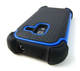  TRIM IMPACT TRIPLE HARD COMBO CASE COVER SAMSUNG CONQUER 4G D600 PHONE