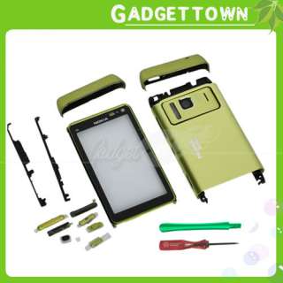 NEW Full Housing Case Cover For Nokia N8 Green +Tools  