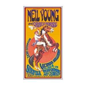  NEIL YOUNG   Limited Edition Concert Poster   by Bob Masse 