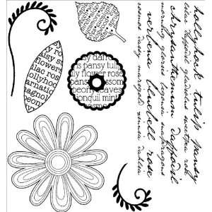  Darcies Cling Mounted Rubber Stamps, Le Fleurs   792984 