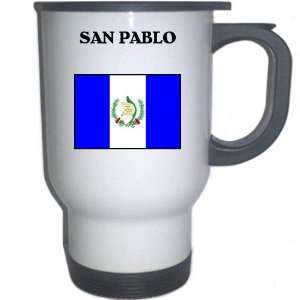  Guatemala   SAN PABLO White Stainless Steel Mug 