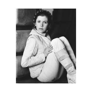 Star Wars Leia on Hoth Black and White Print