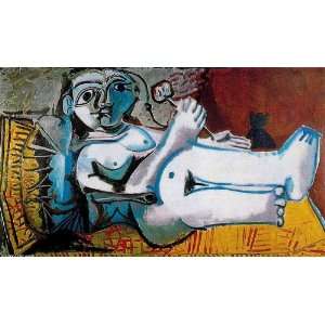  Hand Made Oil Reproduction   Pablo Picasso   32 x 18 