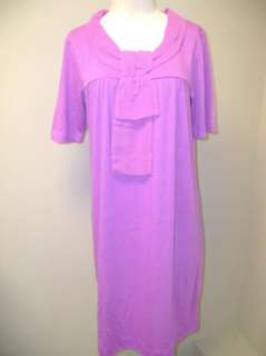 Simply. Chloe Dao Knit Dress with Georgette Trim S NWOT  