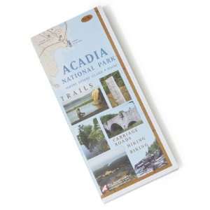  PEREGRINE OUTFITTERS Acadia National Park Map