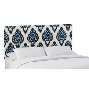    Blue Diamond Upholstered Headboard   Queen: Furniture & Decor