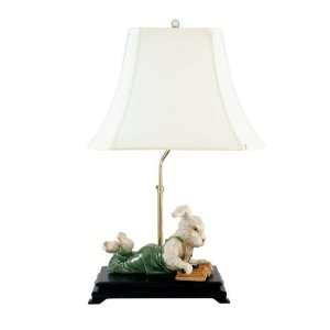  Andrea By Sadek 24.5 H Country Rabbit Lamp Patio, Lawn 