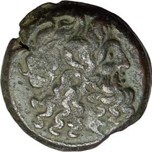  PTOLEMY VI Egypt King Rare 180BC Ancient Greek Coin EAGLE 