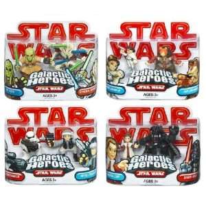  Star Wars Galactic Heroes 2009 Combo Collection (Total of 
