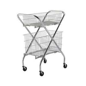 Mobile Folding Cart Frame   Overall Dimensions 19 W x 29 