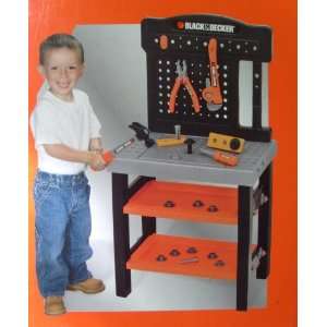   Black & Decker Junior Play Workbench with 22 Accessories Toys & Games