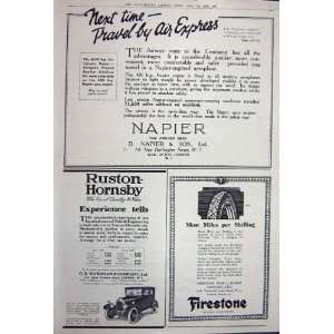   1922 Napier Firestone Tyre Ruston Hornsby: Home & Kitchen