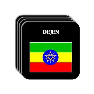  Ethiopia   DEJEN Set of 4 Mini Mousepad Coasters 