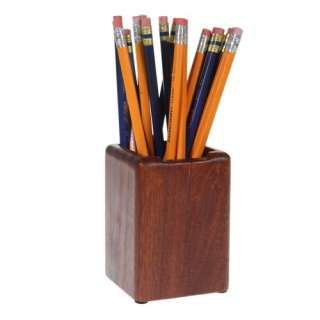 Rolodex Wood Tones Pencil Cup Holder 23380 Mahogany 4 030402233805 