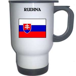  Slovakia   RUDINA White Stainless Steel Mug Everything 