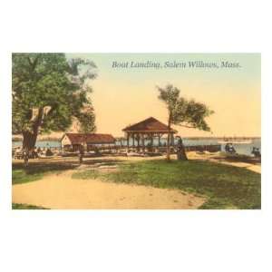  Boat Landing, Salem Willows, Mass. Premium Giclee Poster 