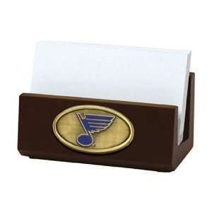  St. Louis Blues Business Card Holder: Office Products
