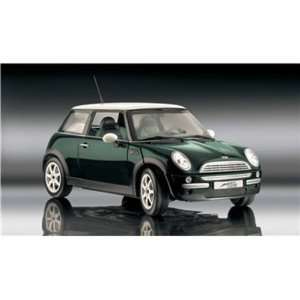  Mini Cooper Diecast Car Model 112 Green Revell Toys 