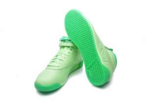 Reebok Womens Shoes Freestyle HI 2 952039 Delta Green  