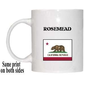    US State Flag   ROSEMEAD, California (CA) Mug 