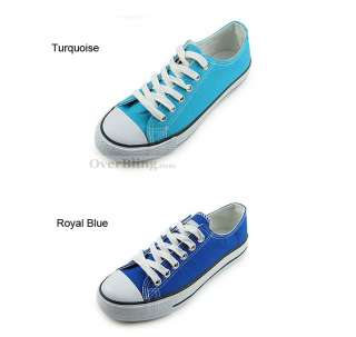 X11023 New Arrival Womens Canvas Low Rise Lace up Sneakers Casual 