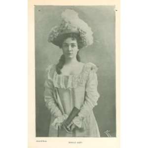  1898 Print Actress Roselle Knott 