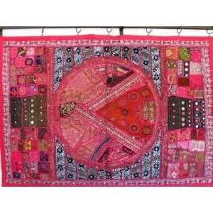 ANTIQUE INDIA STYLE ROOM DECOR WALL HANGING TAPESTRY:  Home 