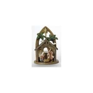   Holy Family in Arch Nativity Votive Candle Holder #546