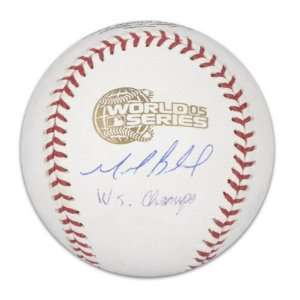  Geoff Blum Autographed Baseball  Details 2005 World 