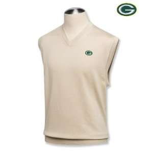  Green Bay Packers Stone Legend Supima Cotton Sweater Vest 