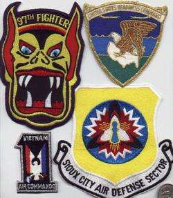   FORCE SQUADRON PATCH 1st AIR COMMANDO VIETNAM WAR VINTAGE USAF  