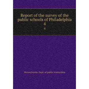  Report of the survey of the public schools of Philadelphia 