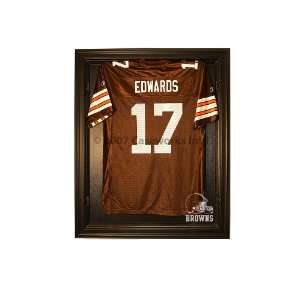  Cleveland Browns Cabinet Style Jersey Display   Black 
